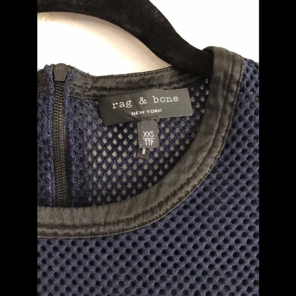 Rag & Bone Mesh Shift Dress - Picture 5 of 10